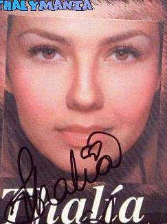 Thalia - Thalia-autografe