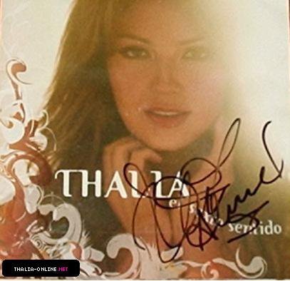 Thalia - Thalia-autografe