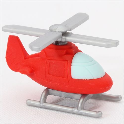 red-helicopter-eraser-from-Japan-by-Iwako-160110-1 - radiere