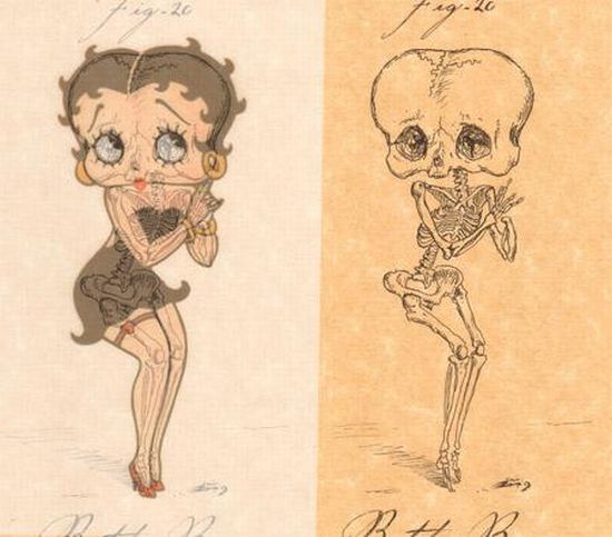 anatomie-personaje-desene-animate-schelet-19 - anatomie personaje desene animate