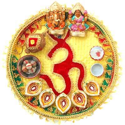 Diwali Pooja Thali Image - Diwali - Festivalul Luminilor sau Simbolul Victoriei
