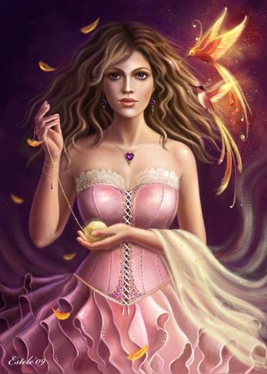 640x896_3389_Fiery_birds_2d_fantasy_girl_hair_dress_fairy_pink_birds_portrait_picture_image_digital_ - Fantasy1