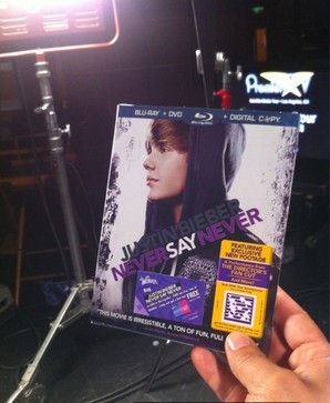  - 2011 Justin Bieber Never Say Never DVD Cover