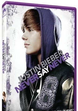  - 2011 Justin Bieber Never Say Never DVD Cover