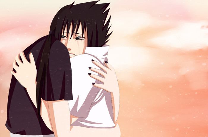 Hug - Sasuke back in memories