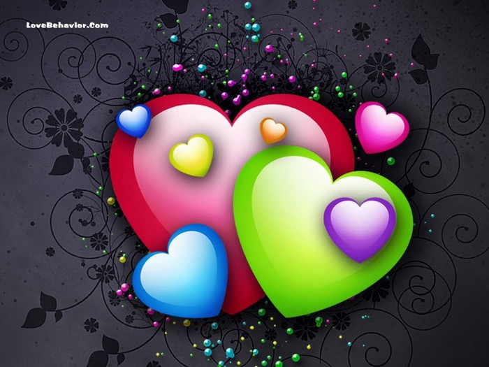 colorful-hearts