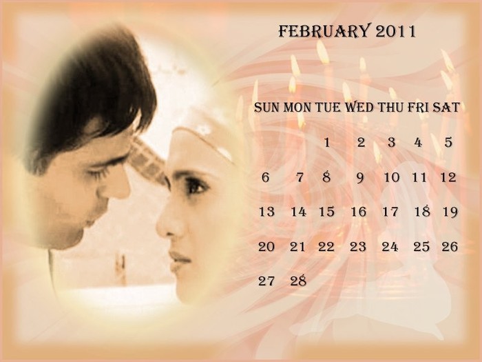 CALENDAR31 - Calendare cu actori indieni