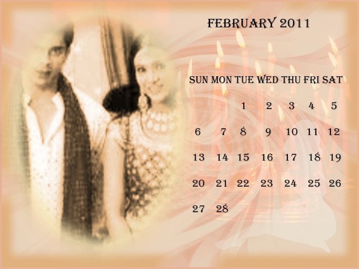 CALENDAR32 - Calendare cu actori indieni