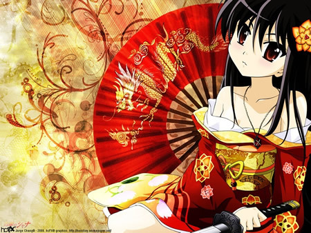 shana-in-kimono