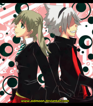 __Maka_and_Soul___by_aidmoon - Animeuri