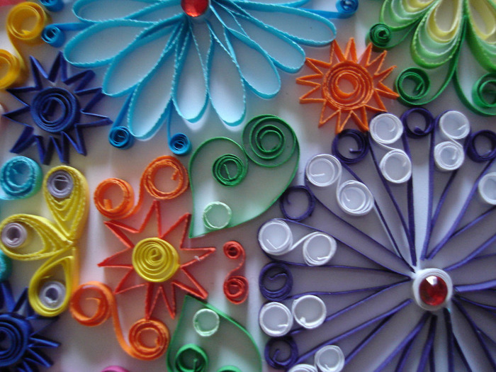 11 - tehnica rularii hartiei -  quilling