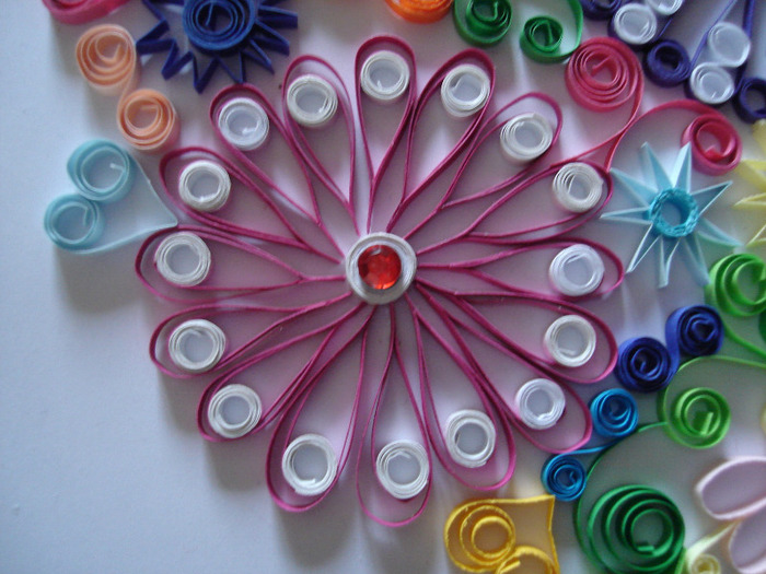 13 - tehnica rularii hartiei -  quilling
