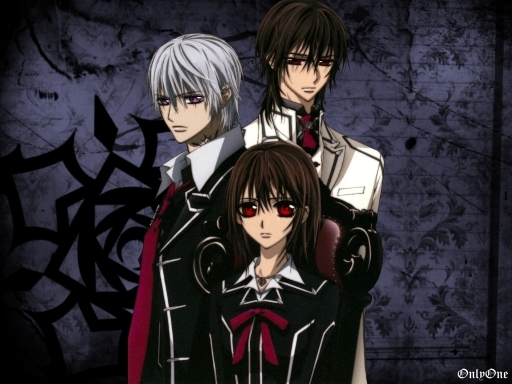 Vampire-Knight - Zero and Yuuki and Kaname