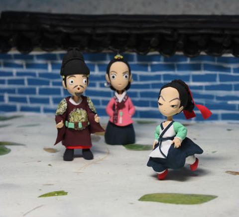 funnyclay - Figurinele din serialul cu Dong Yi