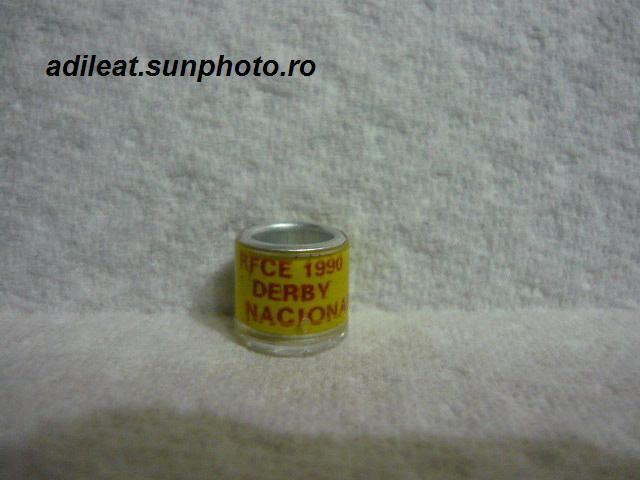 R.F.C.E-1990-DERBY NACIONAL - SPANIA-DERBY-ring collection