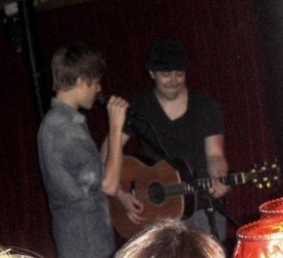  - 2011 Justin And Selena Gomez At An Ernie Halter Concert May 19th