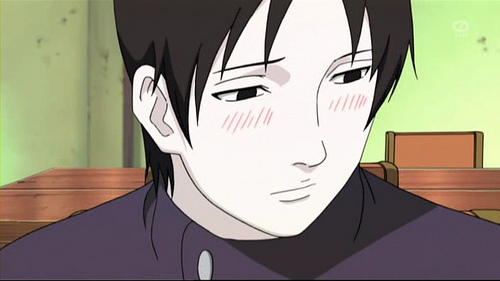 sai blushing - club naruto
