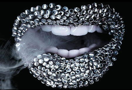 Silverglitterlips - Buze2