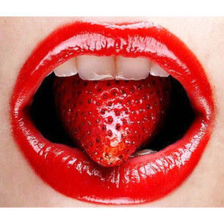 strawberry-lips