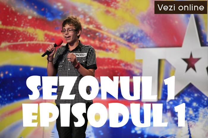 primul episod din romanii au talent