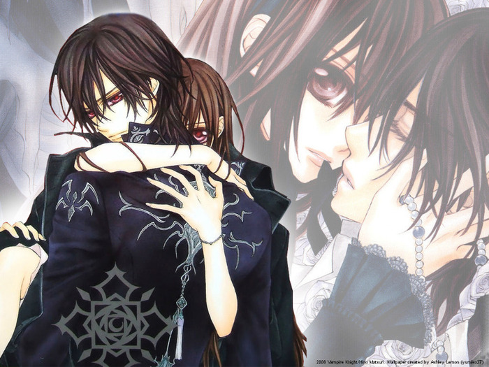 Yuuki and Kaname - Zero and Yuuki and Kaname