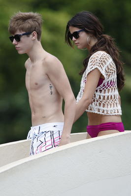  - 2011 At A Tropical Garden In Maui With Selena Gomez May 26th