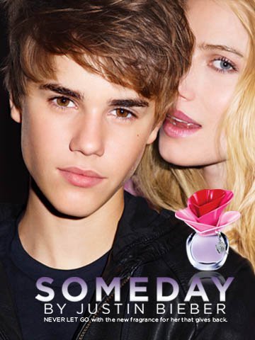 Someday by Justin Bieber - Justin Bieber- Va lansa un parfum pentru fanele lui