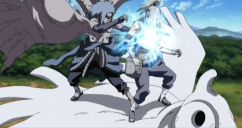 Sasuke vs Deidara [DarkArd_blogspot_com]