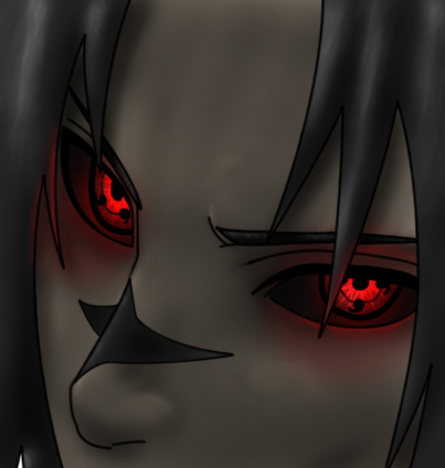 Sasuke_Curse_Mark_2_Sharingan_by_Babbagum - sasuke monster