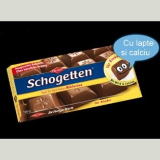 Ciocolata Schogetten pentru copii