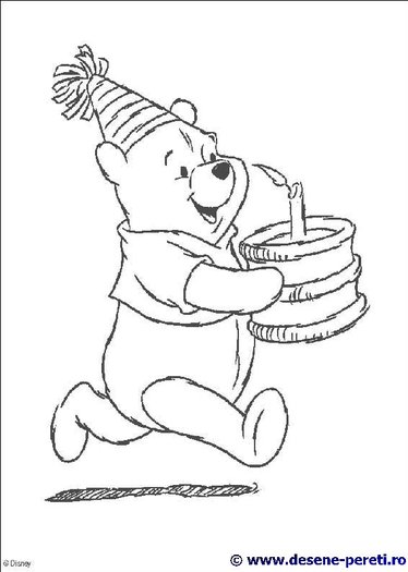 Winnie the pooh desene de colorat 3 - x - Buna