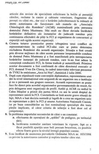 Analiza Minsterului Agriculturii 2 - Acreditari nationale si internationale ale CNCCR