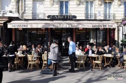 normal_035 - APRIL 1ST - Leaving Carette Patisserie in Paris  France