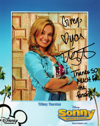 Tiffany-Thornton - autografe