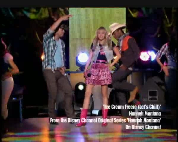 Hannah Montana - Let&#39;s Chill (Ice Cream Freeze) Music Video&rlm; 017 - 0-0 Hannah Montana - Lets Chill -Ice Cream Freeze