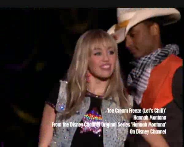 Hannah Montana - Let&#39;s Chill (Ice Cream Freeze) Music Video&rlm; 019 - 0-0 Hannah Montana - Lets Chill -Ice Cream Freeze