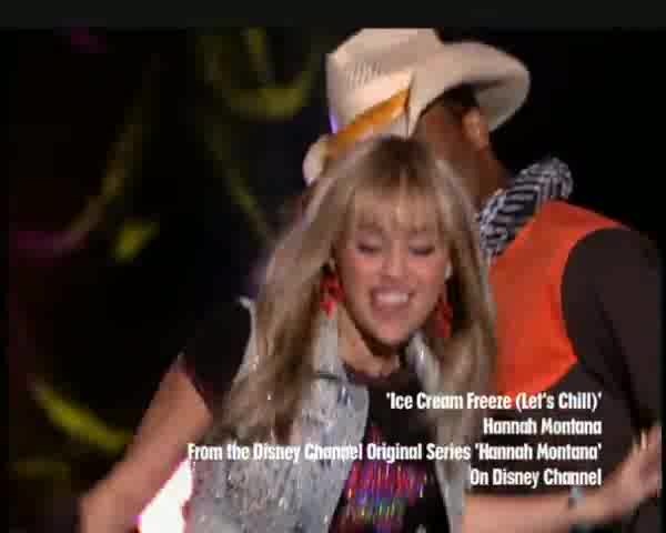Hannah Montana - Let&#39;s Chill (Ice Cream Freeze) Music Video&rlm; 028