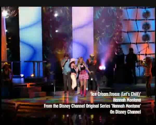 Hannah Montana - Let&#39;s Chill (Ice Cream Freeze) Music Video&rlm; 036 - 0-0 Hannah Montana - Lets Chill -Ice Cream Freeze