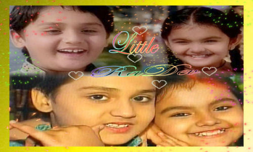 RADHIKA AND DEV IN CHILDHOOD SIGGY (9) - LITTLE RADEV-PICTURES