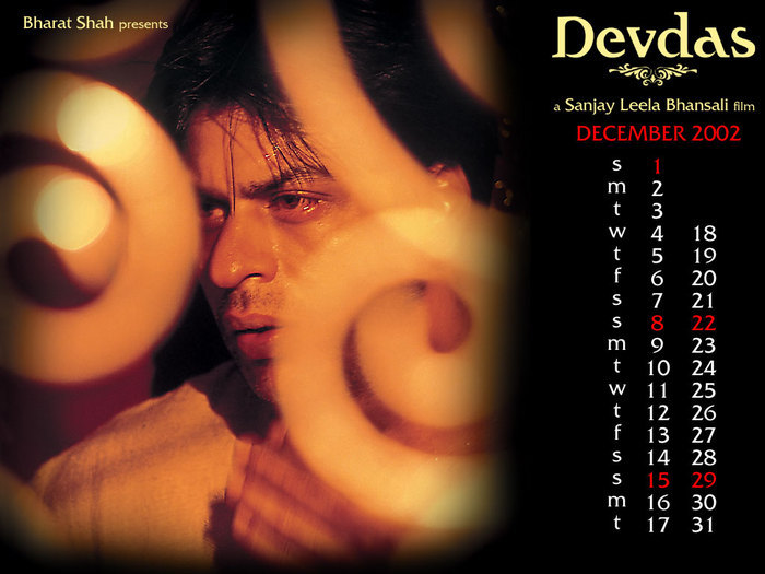 12. DECEMBRIE - DEVDAS-CALENDAR 2002