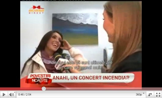 8 - 00 Any entrevista para Acasa Tv Rumania