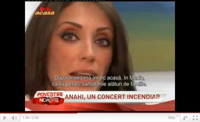 anyy - 00 Any entrevista para Acasa Tv Rumania