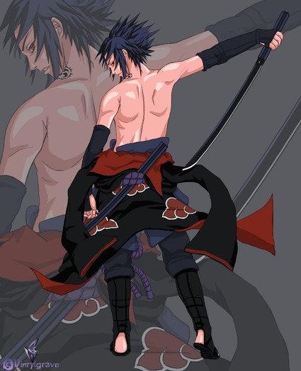 sasuke 4 - personaje naruto cool