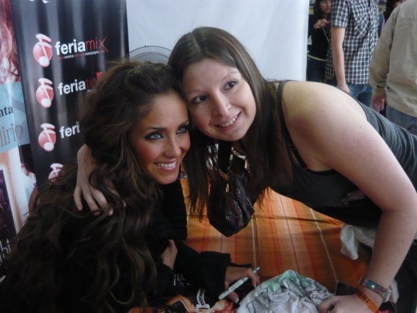 092 - 00 Any Tarde de Autografos na Feira Mix em Santiago Chile