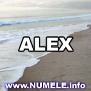 010-ALEX av cu nume - Alex