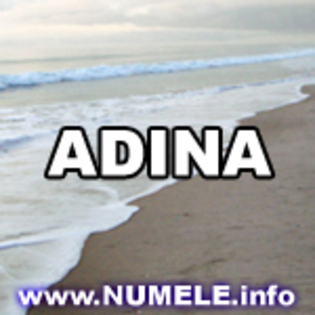 007-ADINA av cu nume - Adina