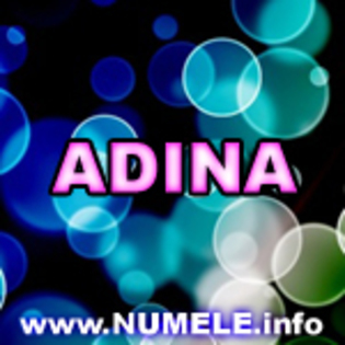 007-ADINA avatare cu numele meu - Adina
