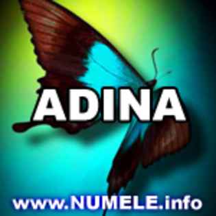 007-ADINA nume fete