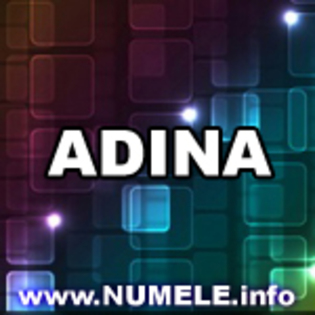 007-ADINA nume porecla avatar - Adina