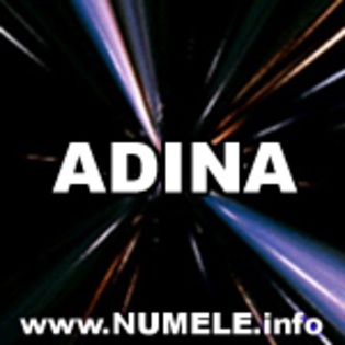 007-ADINA poze cu nume - Adina